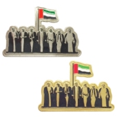 National Day Gold & Silver Badges